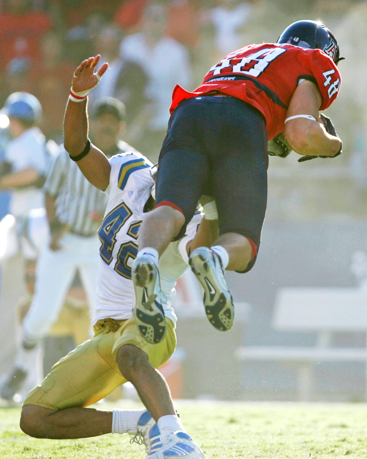 University of Arizona football player Rob Gronkowski